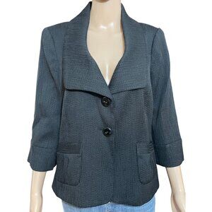 NWT Classiques Entier Black Blazer Size Large